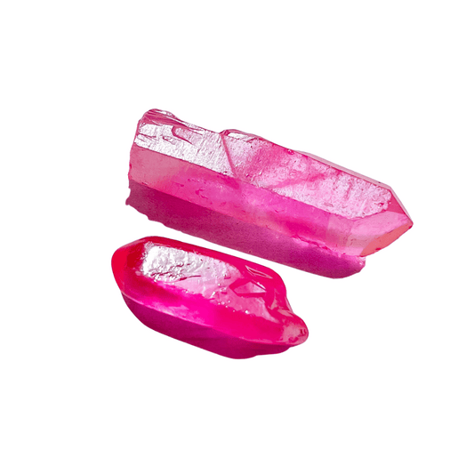 Hot Pink Aura Quartz Crystal | The Good Witch of Salem | Kindness | Good Witch of Salem®