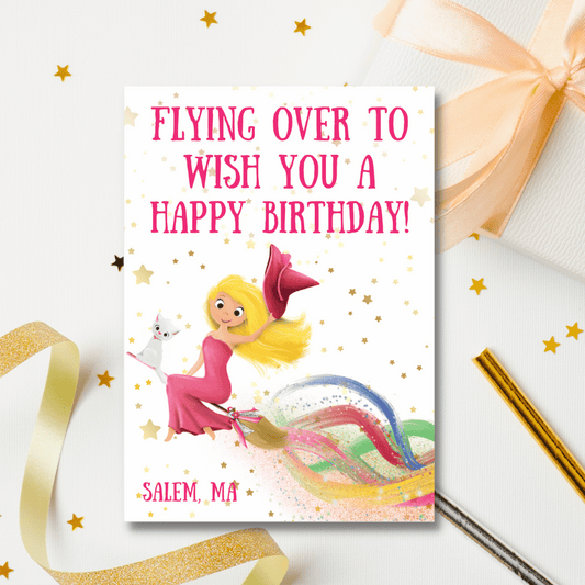 Good Witch of Salem Card - Birthday