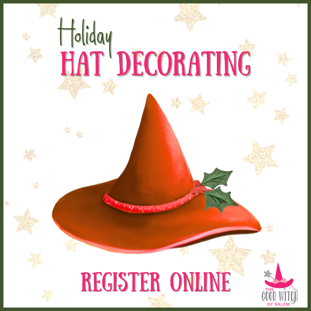 Stop In For a Spell: DIY Holiday Hat Decorating