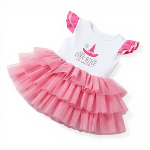 Pink Child Glitter Tutu Dress | Good Witch of Salem®