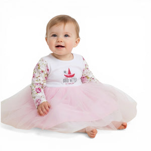 Infant Light Pink Bloom Tutu Dress | The Good Witch of Salem®