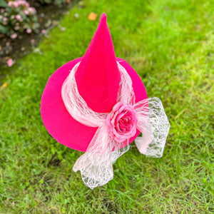 Pink Witch Hat | Madelyn Teresa Good Witch Hat