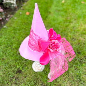 Pink Witch Hat | The Bridget Bishop Good Witch Hat