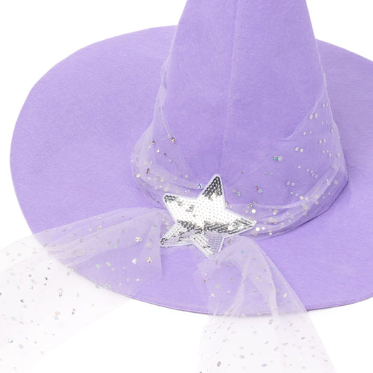 The “Lilac Bloom” Medium Purple Witch Hat | The Good Witch of Salem