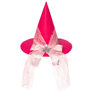 The “Lucy Nancie” Adult Pink Witch Hat | Good Witch of Salem