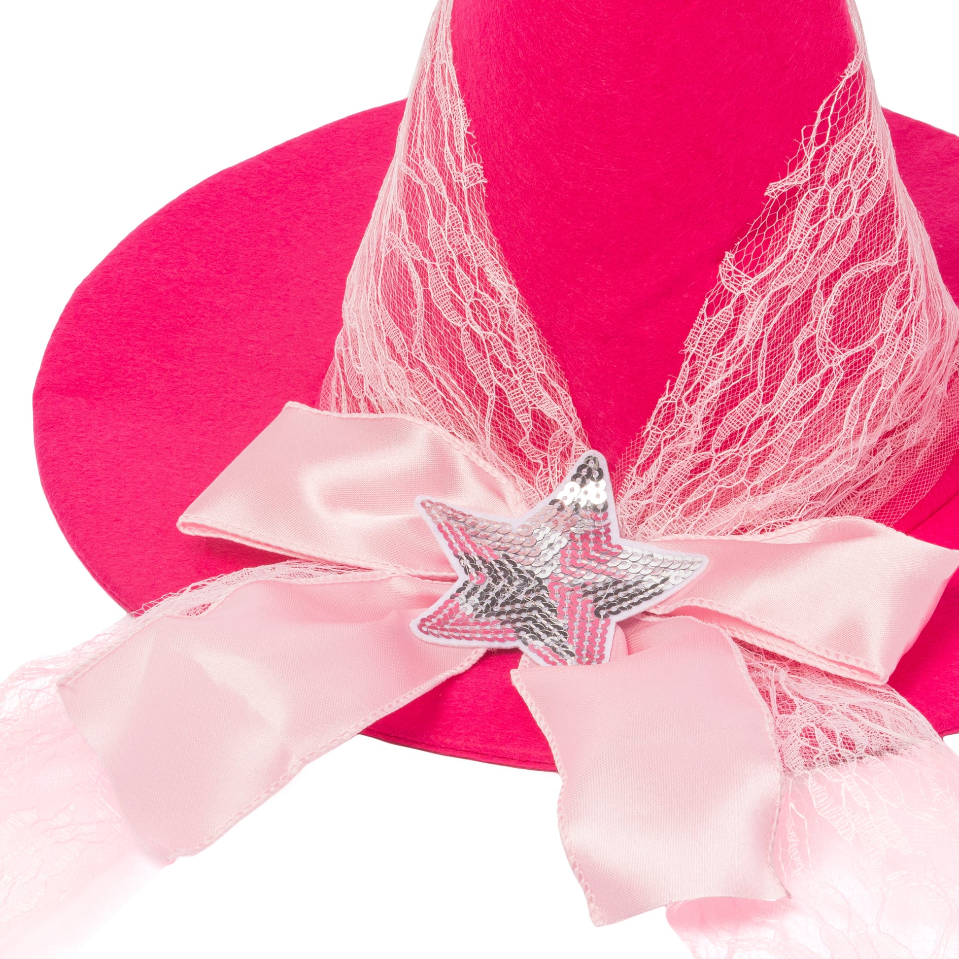 The “Lucy Nancie” Adult Pink Witch Hat | Good Witch of Salem