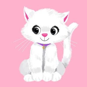 Luna the Cat Vinyl Sticker | The Good Witch of Salem®