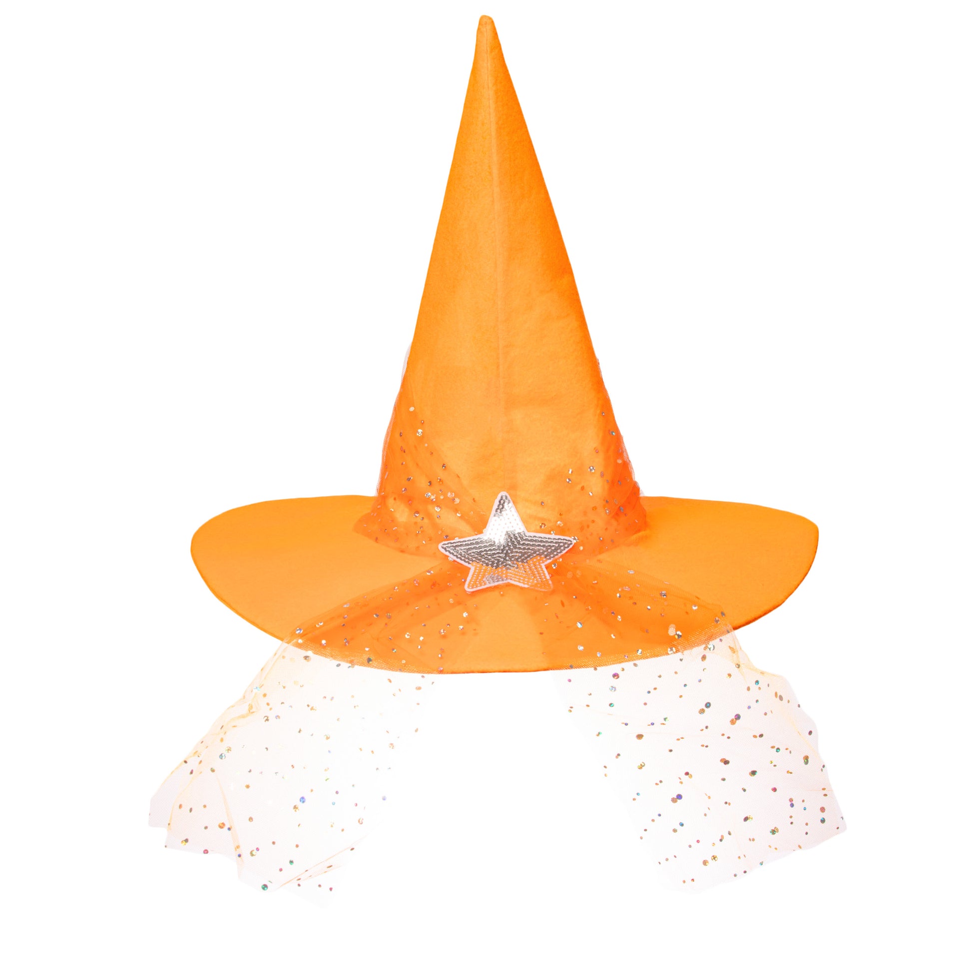 The “Citrine Spark” Large Orange Witch Hat | The Good Witch of Salem®