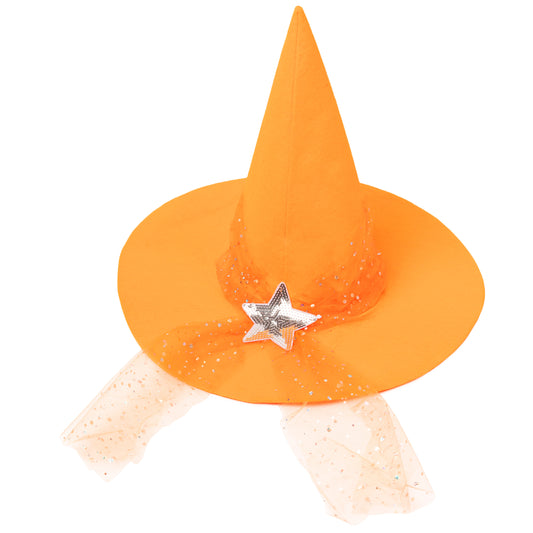 The “Citrine Spark” Medium Orange Witch Hat | The Good Witch of Salem®