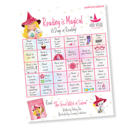 The Good Witch of Salem's Reading Calendar (Digital Download)