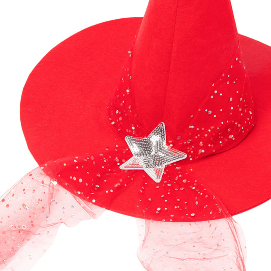 Red Witch Hat for Adults by The Good Witch of Salem