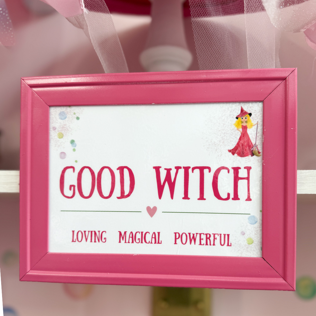 The “Official Good Witch of Salem®” Medium Pink Witch Hat