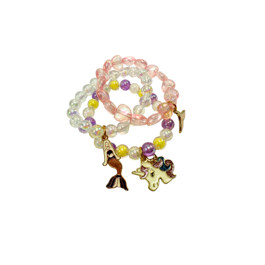 Pink Magic Bracelet Set of 3  | The Good Witch of Salem®