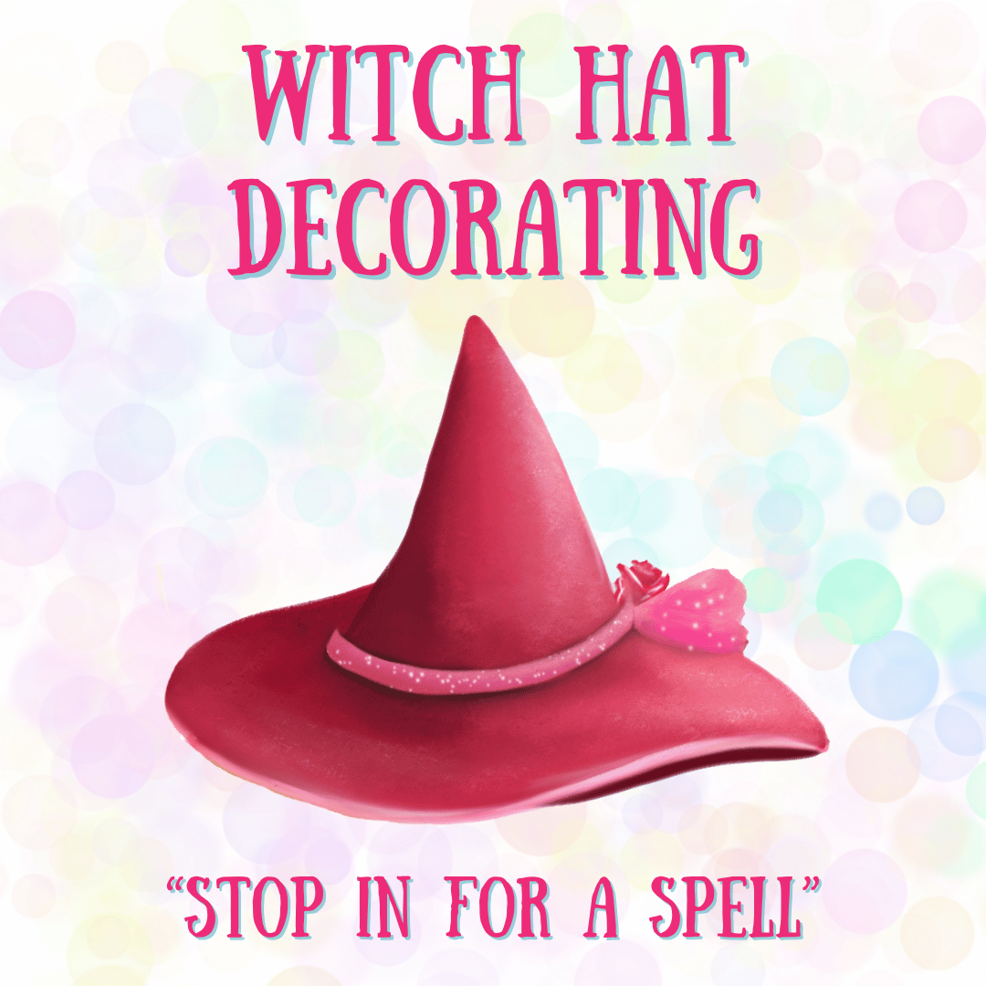 Stop In For a Spell: DIY Hat Decorating