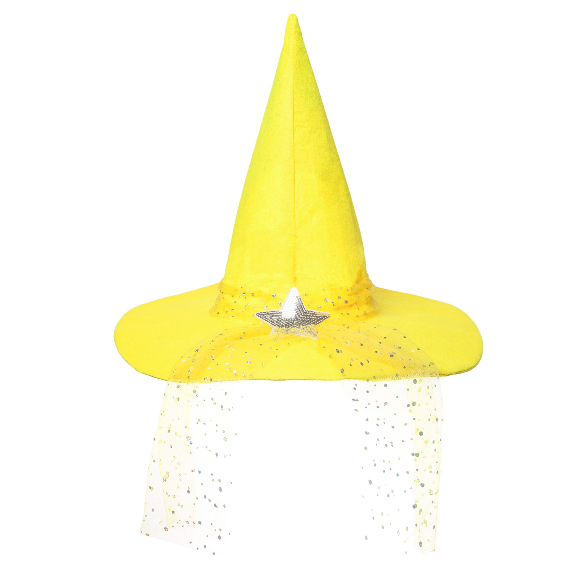 The “Topaz Joy” Large Yellow Witch Hat | The Good Witch of Salem