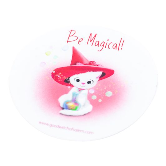 The Good Witch of Salem Vinyl Sticker | “Be Magical”