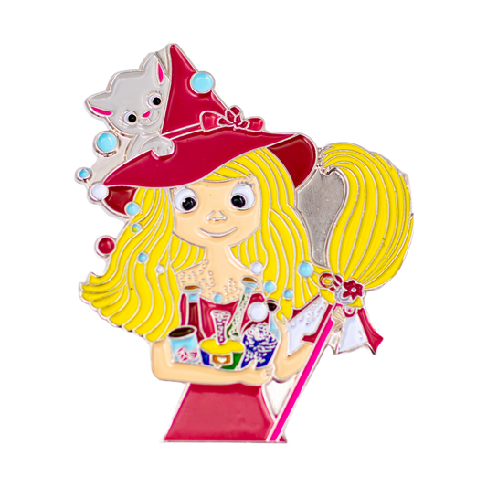 The Good Witch Of Salem Enamel Pin | Book Cover