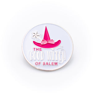 The Good Witch of Salem Enamel Pin | Logo
