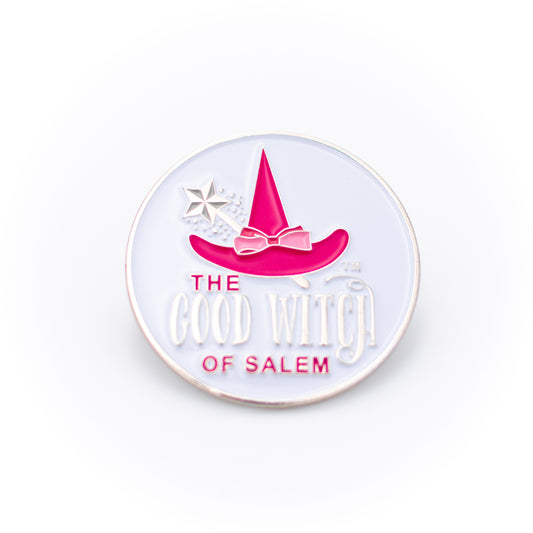The Good Witch of Salem Enamel Pin | Logo