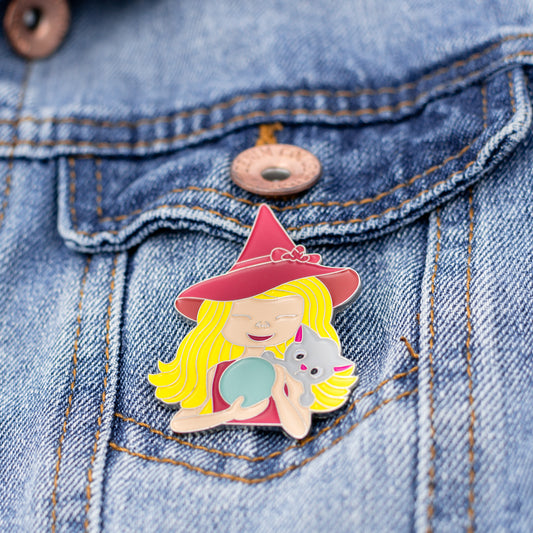 The Good Witch of Salem Enamel Pin | The Good Witch of Salem