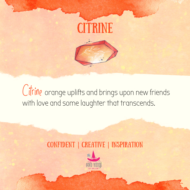 Orange Aura Crystal | Citrine | Healing
