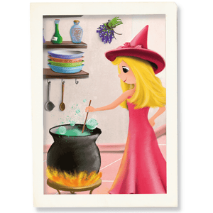 Good Witch of Salem Art Print | Cauldron